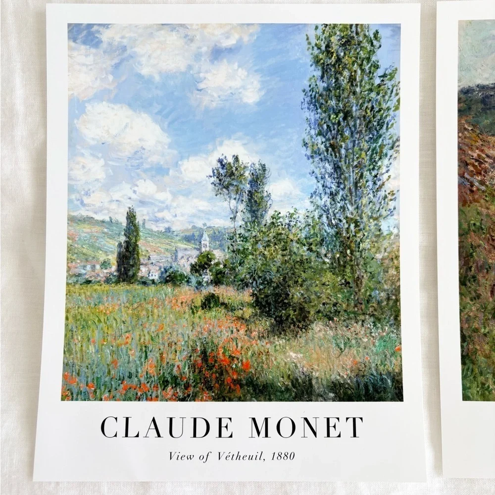 Claude Monet Art Print Set